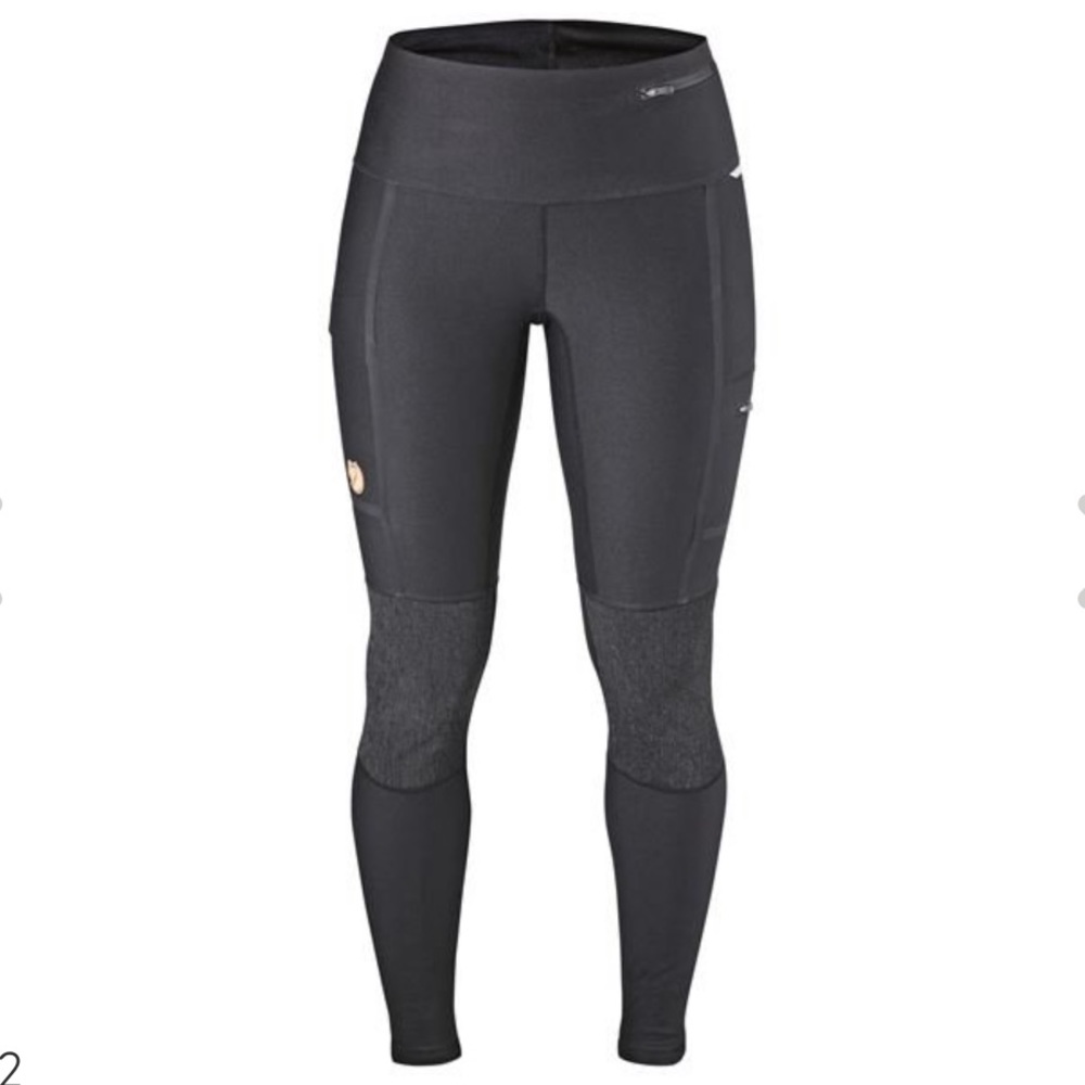 Fjallraven Black Leggings